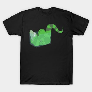 Iguana in a 10 Gallon T-Shirt